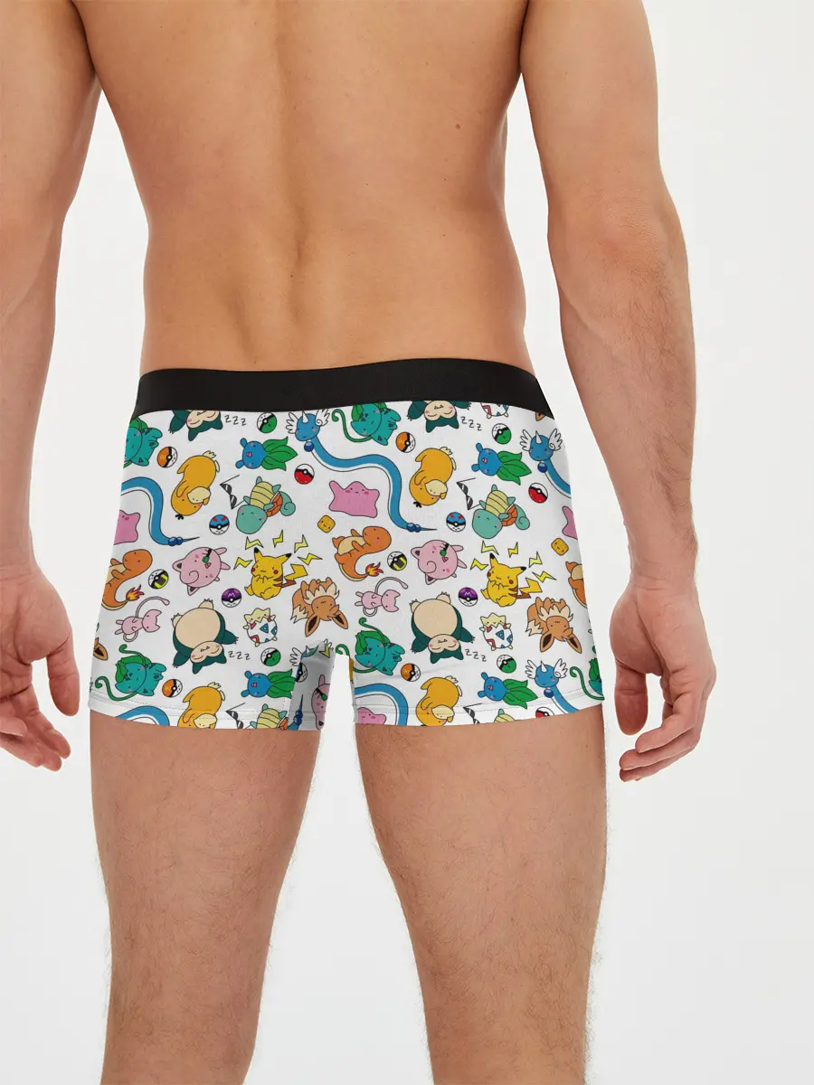 Мужские трусы боксеры / ПОКЕМОНЫ