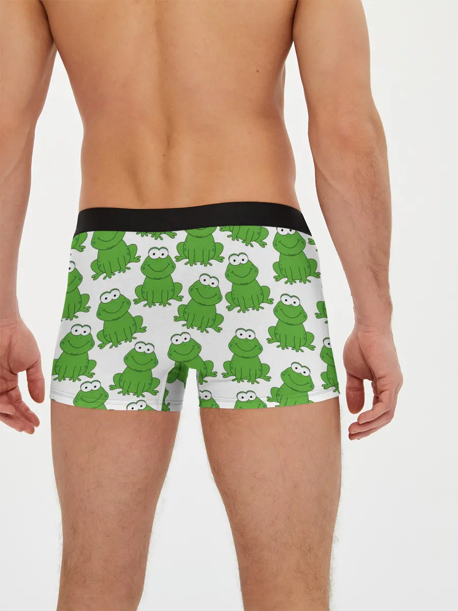 Мужские трусы боксеры / Лягушки