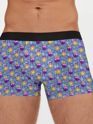 Мужские трусы боксеры / Новогодние Ёлочные Украшения