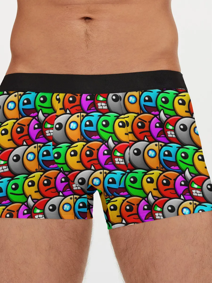 Мужские трусы боксеры / GEOMETRY DASH