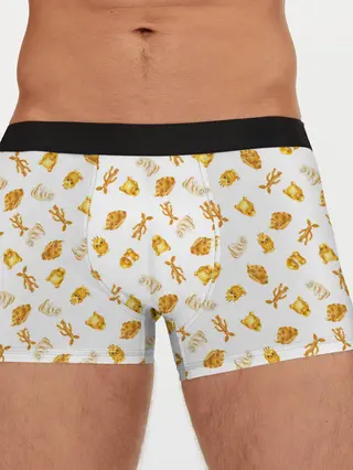 Мужские трусы боксеры / Baked Goods Kowalski Pattern