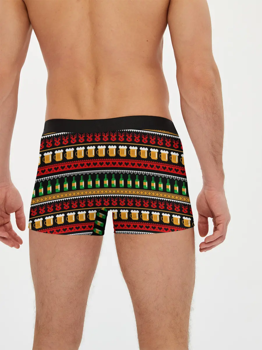 Мужские трусы боксеры / Пивной свитер