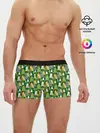 Мужские трусы боксеры / Ёлки