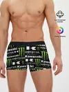 Мужские трусы боксеры / KAWASAKI X MONSTER ENERGY