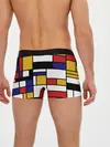 Мужские трусы боксеры / Color blocking