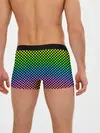 Мужские трусы боксеры / РАДУЖНАЯ ШАХМАТКА