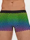 Мужские трусы боксеры / РАДУЖНАЯ ШАХМАТКА