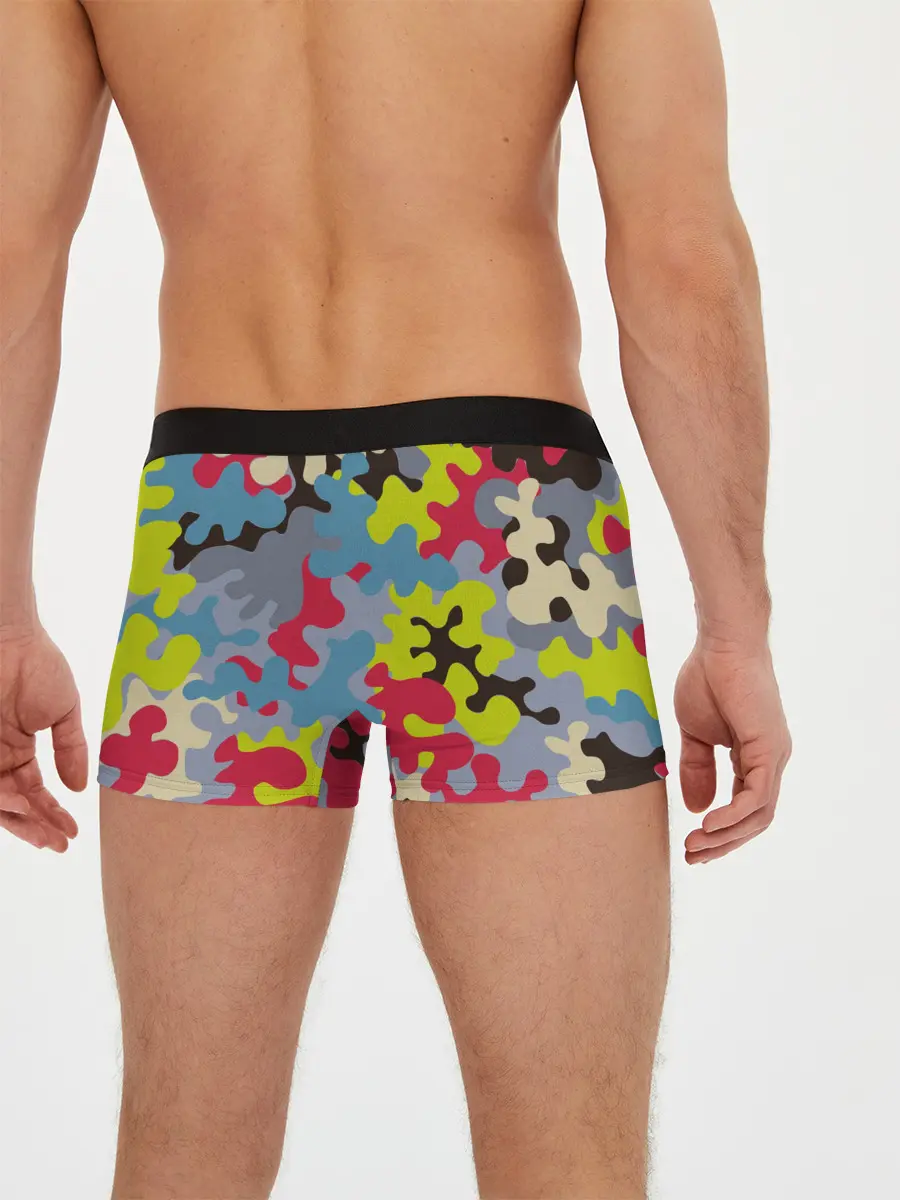 Мужские трусы боксеры / Цветные облака