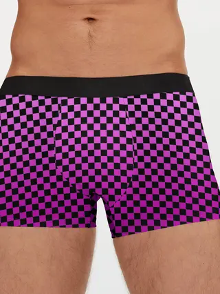Мужские трусы боксеры / Checkerboard Color