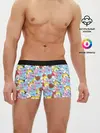 Мужские трусы боксеры / BTS BT21 STICKERS