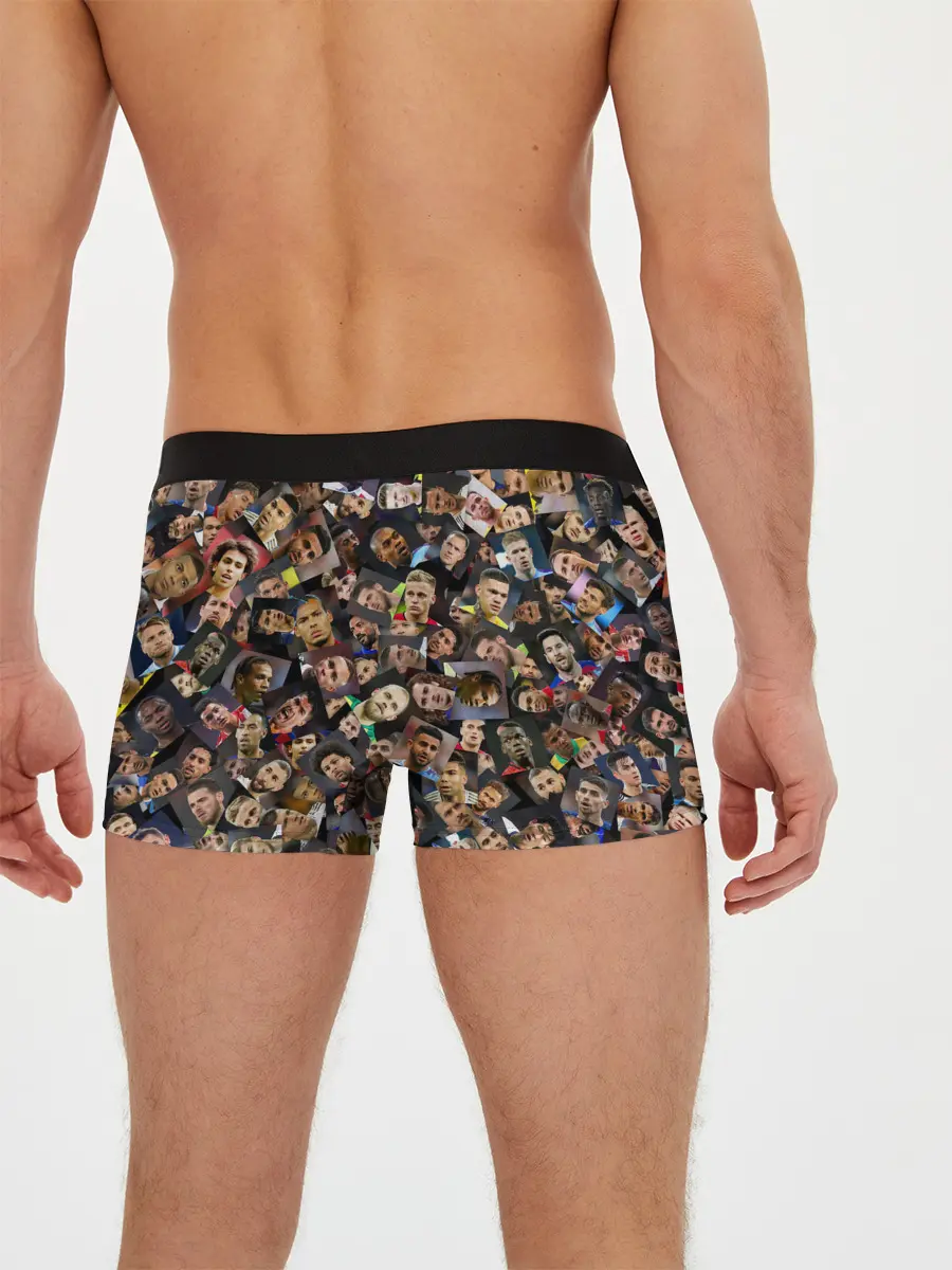 Мужские трусы боксеры / Лучшие футболисты мира