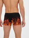 Мужские трусы боксеры / Огонь с искрами
