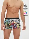 Мужские трусы боксеры / One Piece стикербомбинг