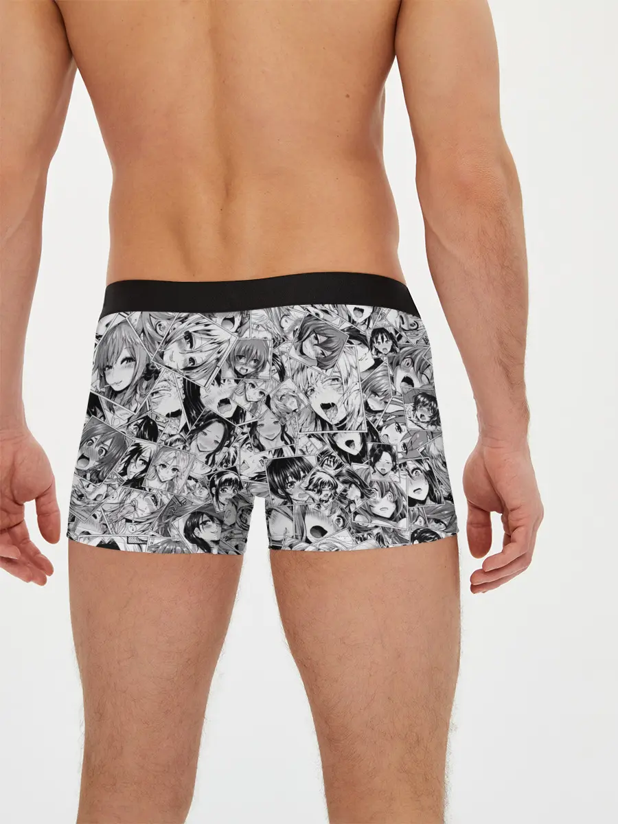 Мужские трусы боксеры / Manga ahegao