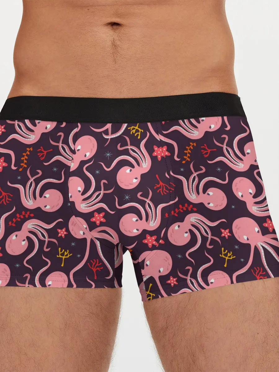 Мужские трусы боксеры / Осьминоги