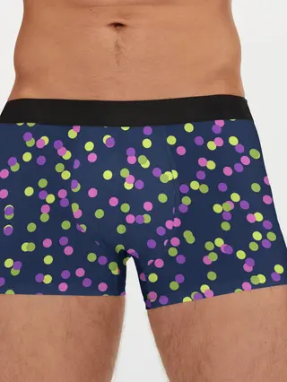 Мужские трусы боксеры / Абстракция-3. Горох