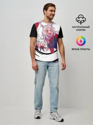 Мужская базовая футболка / Helltaker