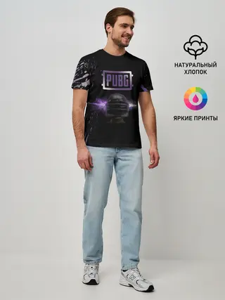 Мужская базовая футболка / PUBG