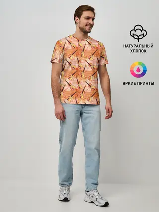 Мужская базовая футболка / Скрипач