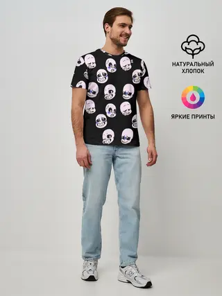 Мужская базовая футболка / Undertale