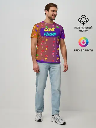 Мужская базовая футболка / Gone.Fludd