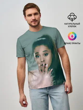 Мужская базовая футболка / Ariana Grande