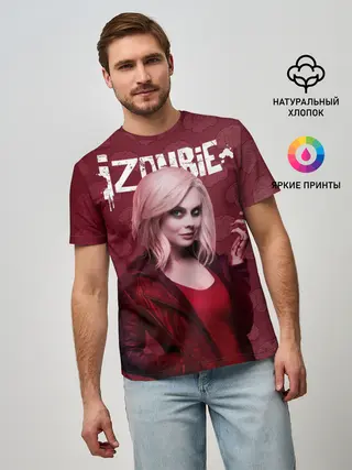 Мужская базовая футболка / i-ZOMBIE