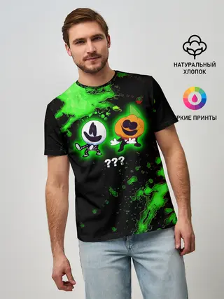 Мужская базовая футболка / Skid and Pump