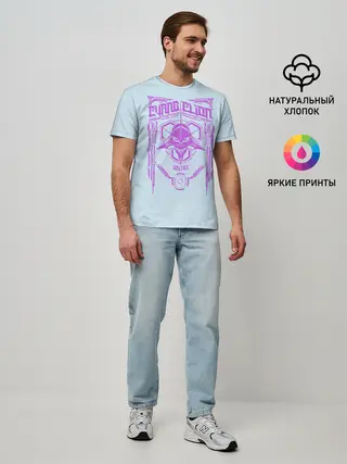 Мужская базовая футболка / Евангилион