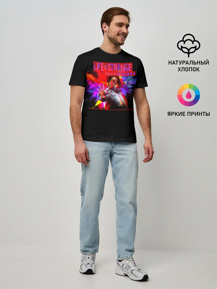 Мужская базовая футболка / LIFE is STRANGE