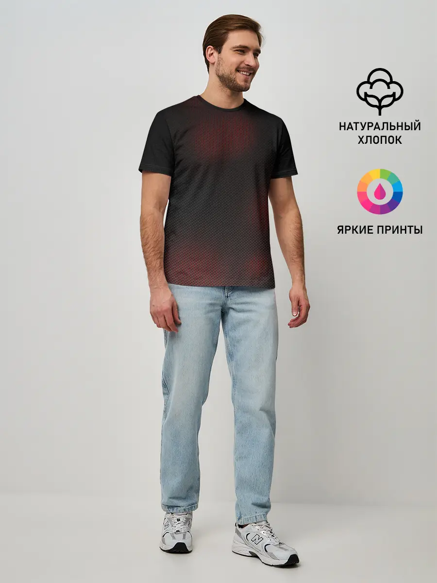 Мужская базовая футболка / CARBON