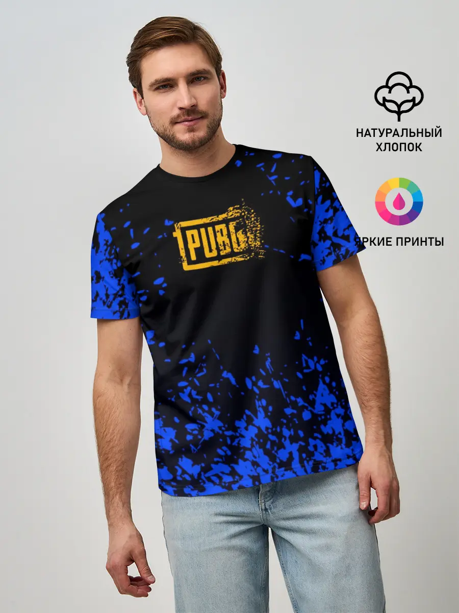 Мужская базовая футболка / PUBG #7