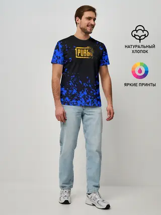 Мужская базовая футболка / PUBG #7