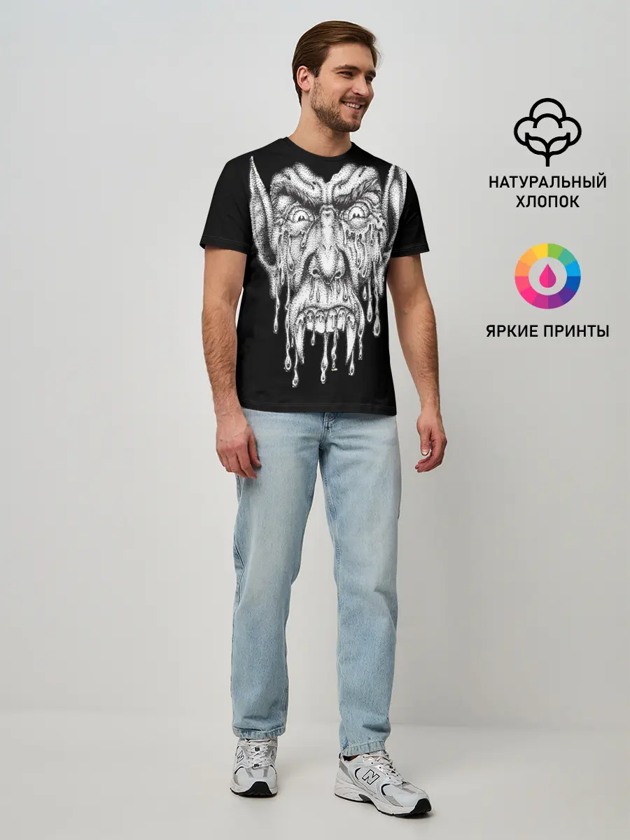 Мужская базовая футболка / Кровожадный вампир