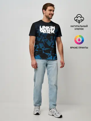 Мужская базовая футболка / Linkin Park #3