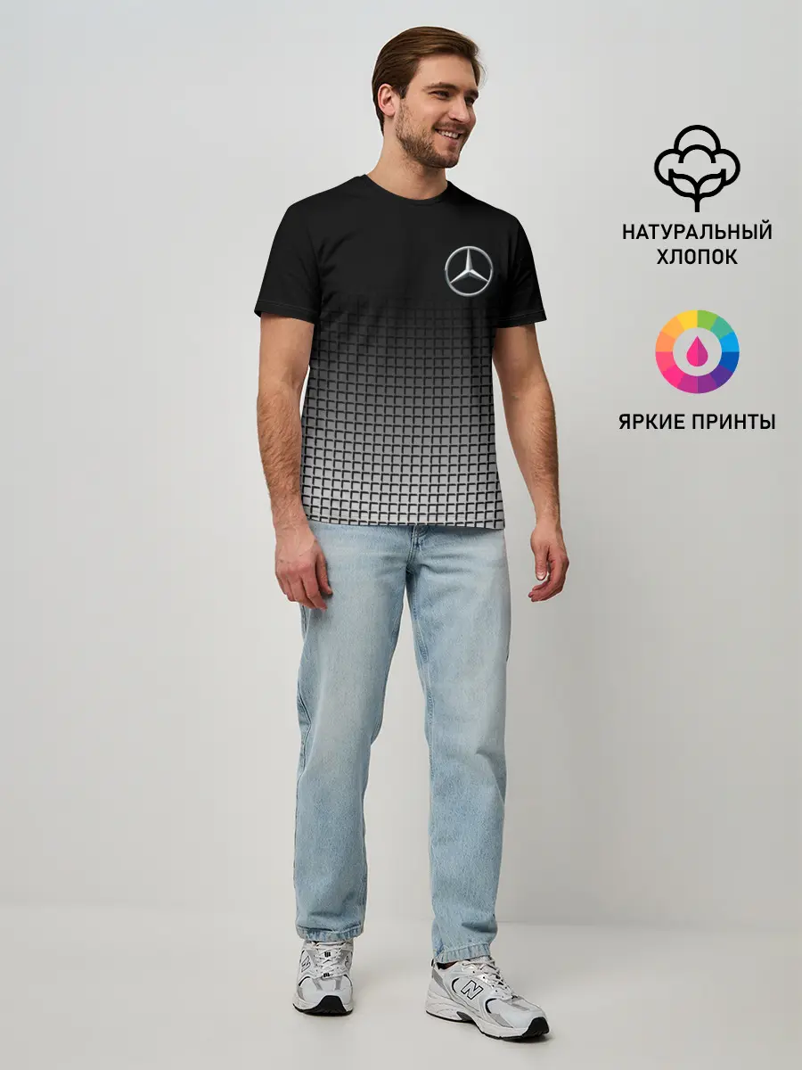 Мужская базовая футболка / MERCEDES BENZ SPORT