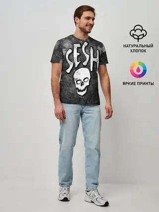 Мужская базовая футболка / SESH Team