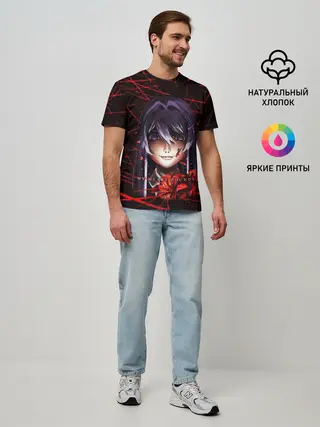 Мужская базовая футболка / Doki Doki Literature Club Юри