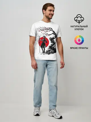 Мужская базовая футболка / 2B | Sakura