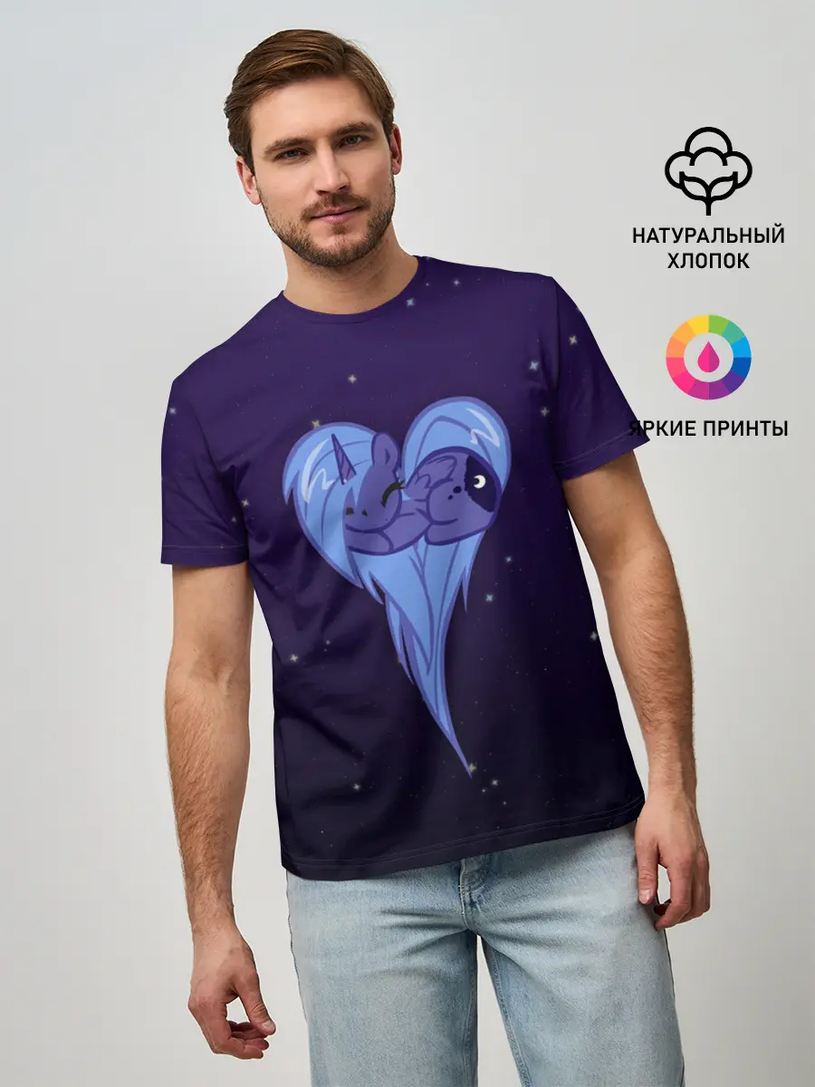 Мужская базовая футболка / Princess Luna
