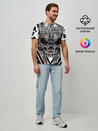 Мужская базовая футболка / Bring Me the Horizon