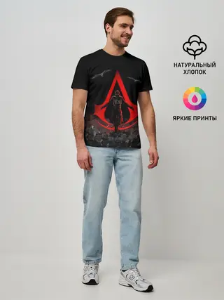 Мужская базовая футболка / Фильм про Ассасинов