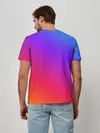 Мужская базовая футболка / Градиент