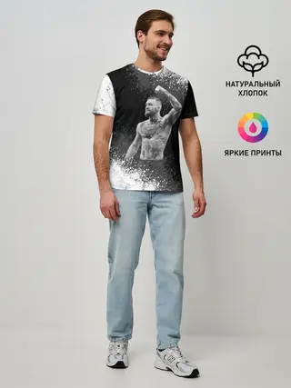 Мужская базовая футболка / Conor McGregor | Конор МакГрегор