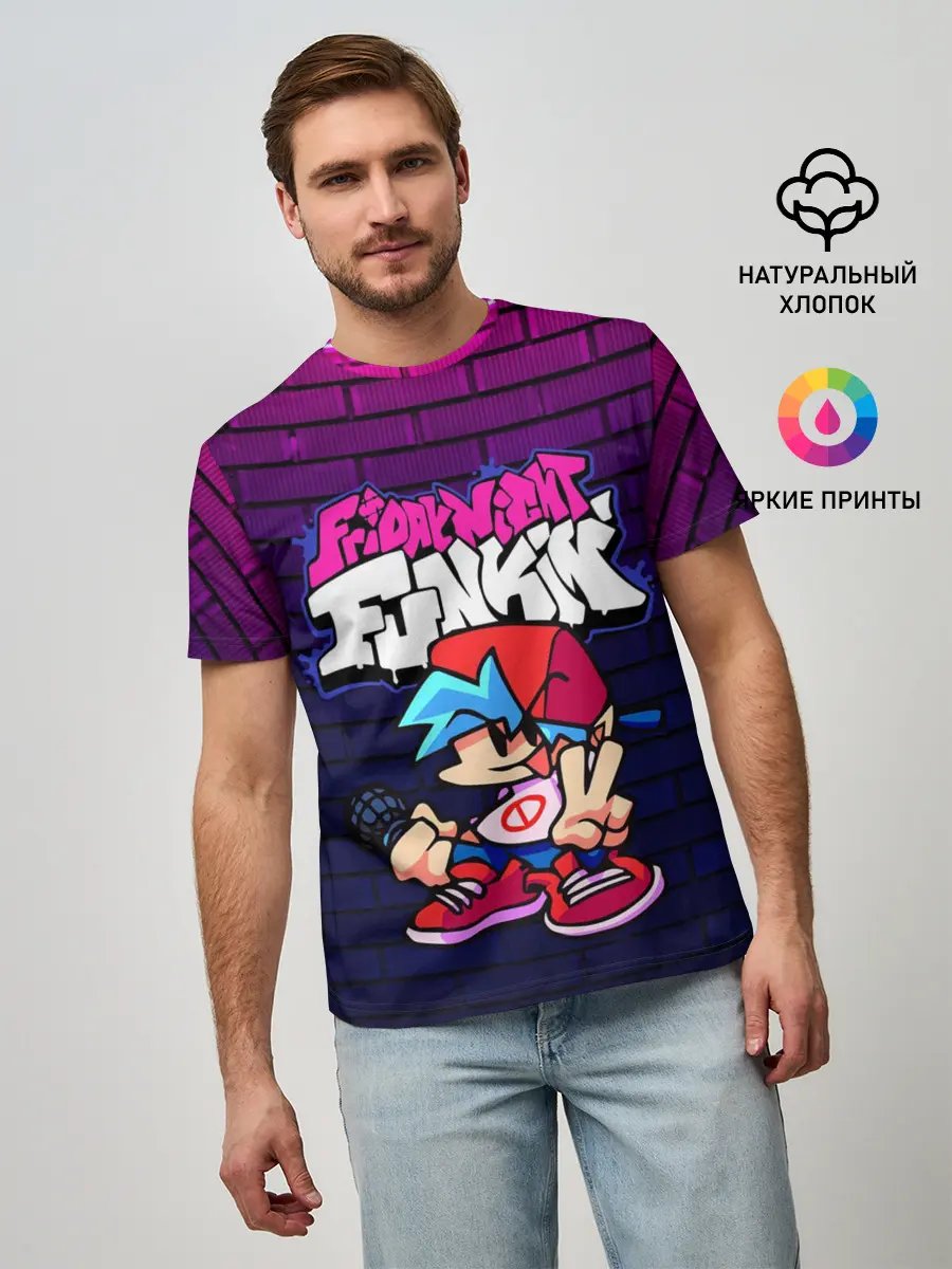 Мужская базовая футболка / FRIDAY NIGHT FUNKIN