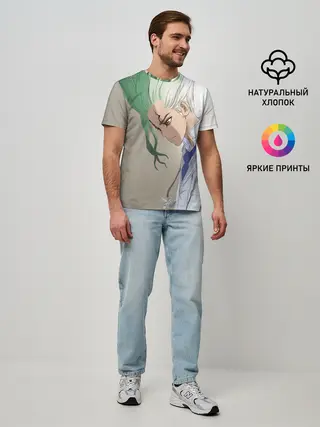 Мужская базовая футболка / Доктор Стоун