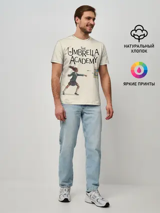 Мужская базовая футболка / The umbrella academy