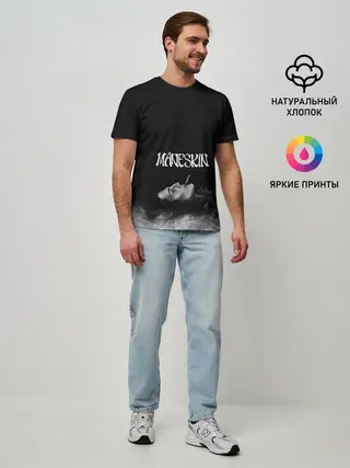 Мужская базовая футболка / Дамиано Давид | Монэскин