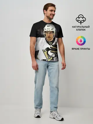 Мужская базовая футболка / Сидни Кросби