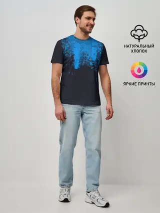 Мужская базовая футболка / КРОВЬ АНДРОИДА